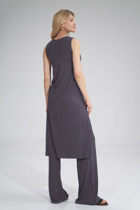 Tunika Model M780 Dark Grey - Figl - XL Tunika Model M780 Dark Grey - Figl - XL