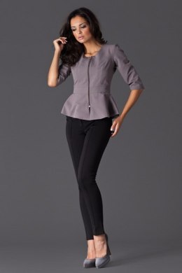 Żakiet Model 132 Grey - Figl - L