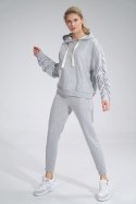 Bluza Damska Model M801 Grey - Figl - XL Bluza Damska Model M801 Grey - Figl - XL