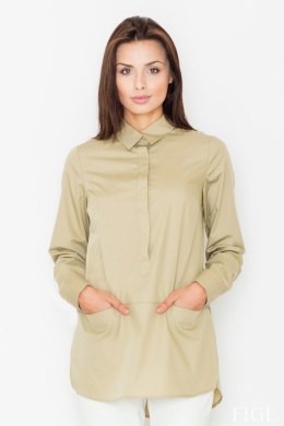 Bluzka Model M493 Green - Figl - L