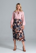 Bluzka Model M818 Pink - Figl - L/XL Bluzka Model M818 Pink - Figl - L/XL