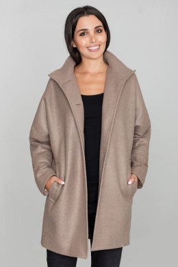 Płaszcz Damski Model M589 Mocca - Figl - L