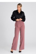 Spodnie Damskie Model M949 Dark Pink - Figl - XL Spodnie Damskie Model M949 Dark Pink - Figl - XL