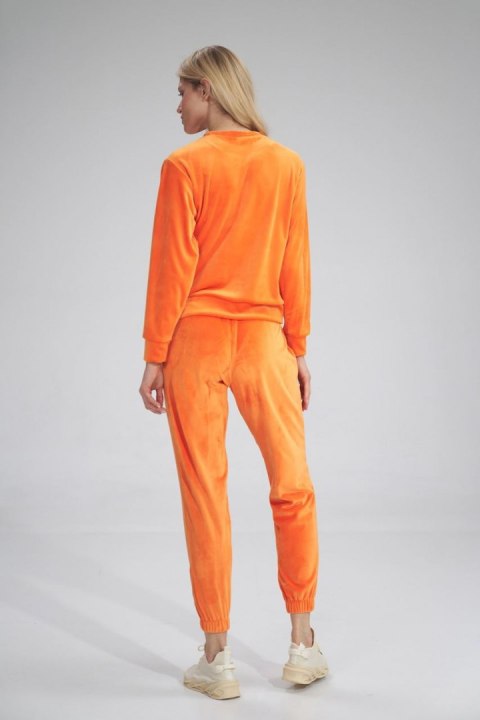 Spodnie Dresowe Model M762 Orange - Figl - L Spodnie Dresowe Model M762 Orange - Figl - L