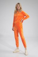 Spodnie Dresowe Model M762 Orange - Figl - L Spodnie Dresowe Model M762 Orange - Figl - L
