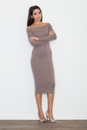 Sukienka Model M558 Brown - Figl - L Sukienka Model M558 Brown - Figl - L