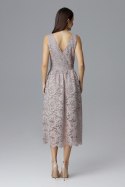 Sukienka Model M639 Beige - Figl - M Sukienka Model M639 Beige - Figl - M