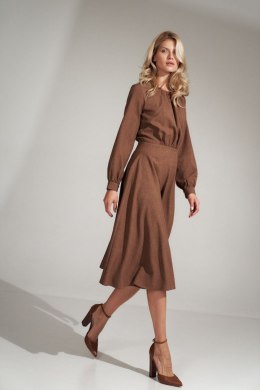 Sukienka Model M724 Brown - Figl - L