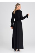 Sukienka Model M940 Black - Figl - L/XL Sukienka Model M940 Black - Figl - L/XL