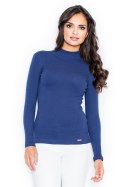Sweter Damski Model 329 Navy - Figl - S Sweter Damski Model 329 Navy - Figl - S
