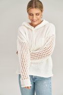 Sweter Damski Model M996 Ecru - Figl - uniwersalny Sweter Damski Model M996 Ecru - Figl - uniwersalny