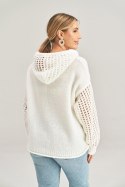Sweter Damski Model M996 Ecru - Figl - uniwersalny Sweter Damski Model M996 Ecru - Figl - uniwersalny