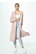 Sweter Kardigan Model M889 Light Pink - Figl - uniwersalny Sweter Kardigan Model M889 Light Pink - Figl - uniwersalny