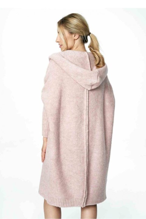 Sweter Kardigan Model M901 Pink - Figl - uniwersalny Sweter Kardigan Model M901 Pink - Figl - uniwersalny
