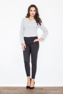 Żakiet Model 324 Grey - Figl - L Żakiet Model 324 Grey - Figl - L