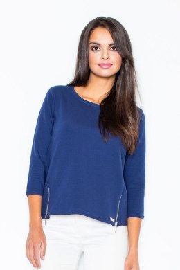 Bluza Damska Model 339 Navy - Figl - L