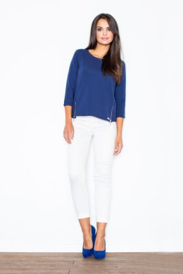 Bluza Damska Model 339 Navy - Figl - S