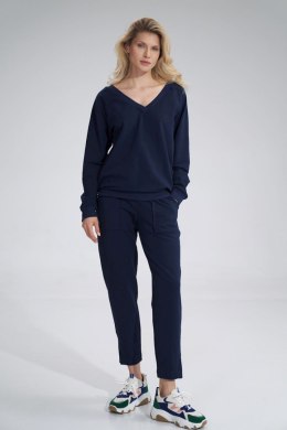 Bluza Damska Model M799 Navy - Figl - S/M