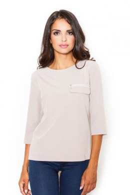 Bluzka Model M393 Beige - Figl - M