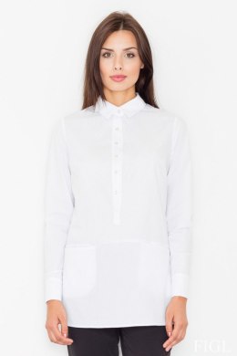 Bluzka Model M493 White - Figl - S