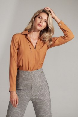 Bluzka Model M732 Brown - Figl - s
