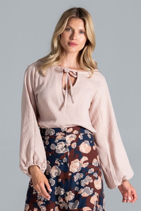 Bluzka Model M818 Beige - Figl - L/XL