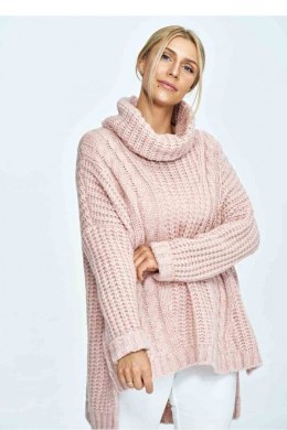 Golf Damski Model M892 Light Pink - Figl - uniwersalny