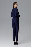 Kombinezon Damski Model M620 Navy - Figl - L/XL Kombinezon Damski Model M620 Navy - Figl - L/XL