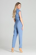 Kombinezon Damski Model M695 Blue - Figl - XL Kombinezon Damski Model M695 Blue - Figl - XL