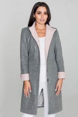 Płaszcz Damski Model M588 Grey - Figl - S