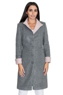 Płaszcz Damski Model M588 Grey - Figl - S