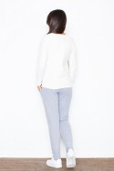 Spodnie Damskie Model 305 Grey - Figl - XL Spodnie Damskie Model 305 Grey - Figl - XL