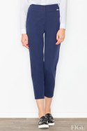 Spodnie Damskie Model M529 Navy - Figl - s Spodnie Damskie Model M529 Navy - Figl - s