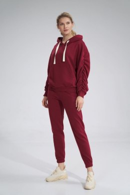 Spodnie Dresowe Model M779 Bordo - Figl - XL