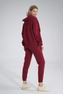 Spodnie Dresowe Model M779 Bordo - Figl - XL Spodnie Dresowe Model M779 Bordo - Figl - XL