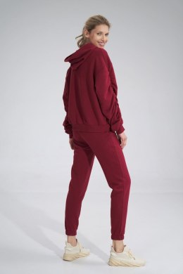 Spodnie Dresowe Model M779 Bordo - Figl - XL