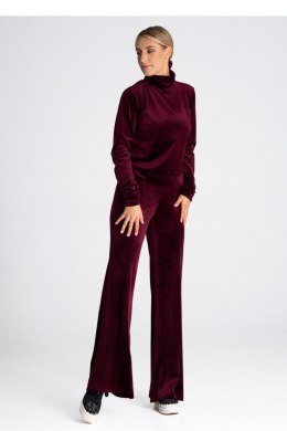 Spodnie Dresowe Model M966 Bordo - Figl - L