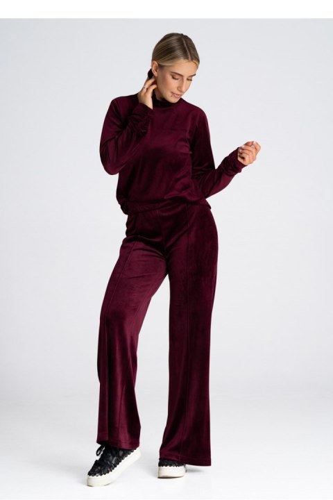 Spodnie Dresowe Model M966 Bordo - Figl - L Spodnie Dresowe Model M966 Bordo - Figl - L