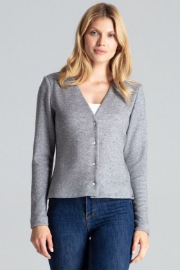 Sweter Damski Model M683 Grey - Figl - XL