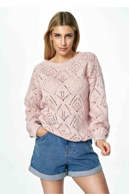 Sweter Damski Model M887 Light Pink - Figl - uniwersalny
