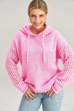 Sweter Damski Model M996 Pink - Figl - uniwersalny