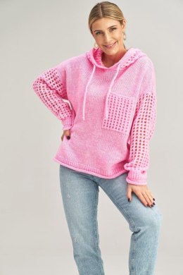 Sweter Damski Model M996 Pink - Figl - uniwersalny