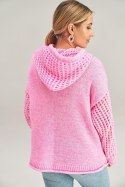 Sweter Damski Model M996 Pink - Figl - uniwersalny