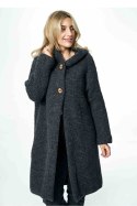 Sweter Kardigan Model M884 Dark Grey - Figl - uniwersalny Sweter Kardigan Model M884 Dark Grey - Figl - uniwersalny