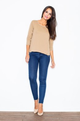 Bluza Damska Model 339 Beige - Figl - L