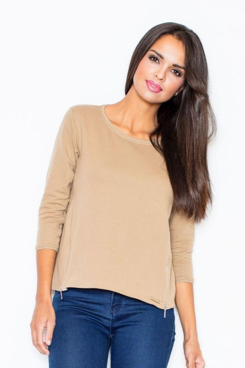 Bluza Damska Model 339 Beige - Figl - S