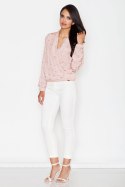 Bluzka Model 371 Pink - Figl - S Bluzka Model 371 Pink - Figl - S