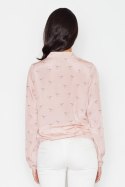 Bluzka Model 371 Pink - Figl - S Bluzka Model 371 Pink - Figl - S