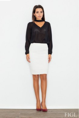 Bluzka Model M543 Black - Figl - L