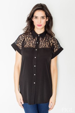 Koszula M431 Black - Figl - XL